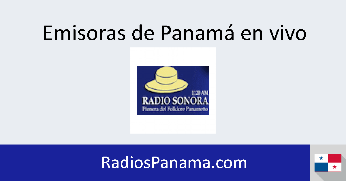 Radio Sonora en vivo Emisoras de Panama